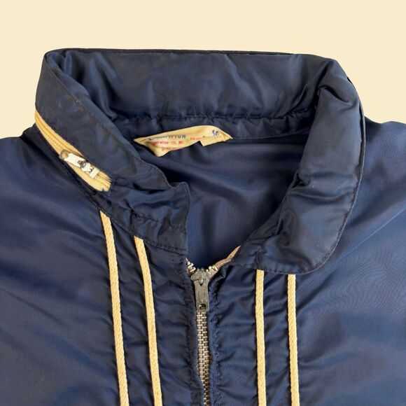 60s/70s Champion windbreaker, University of Akron size M vintage zip up jacket - Picture 7 of 8